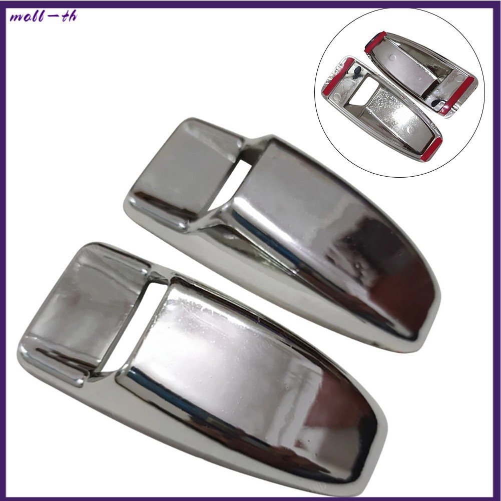 [mall-th] 2 ชิ้นหน้าจอด้านหน้ากระจก Wiper เครื่องซักผ้า Jet ครอบคลุมหัวฉีดสเปรย์ Bonnet