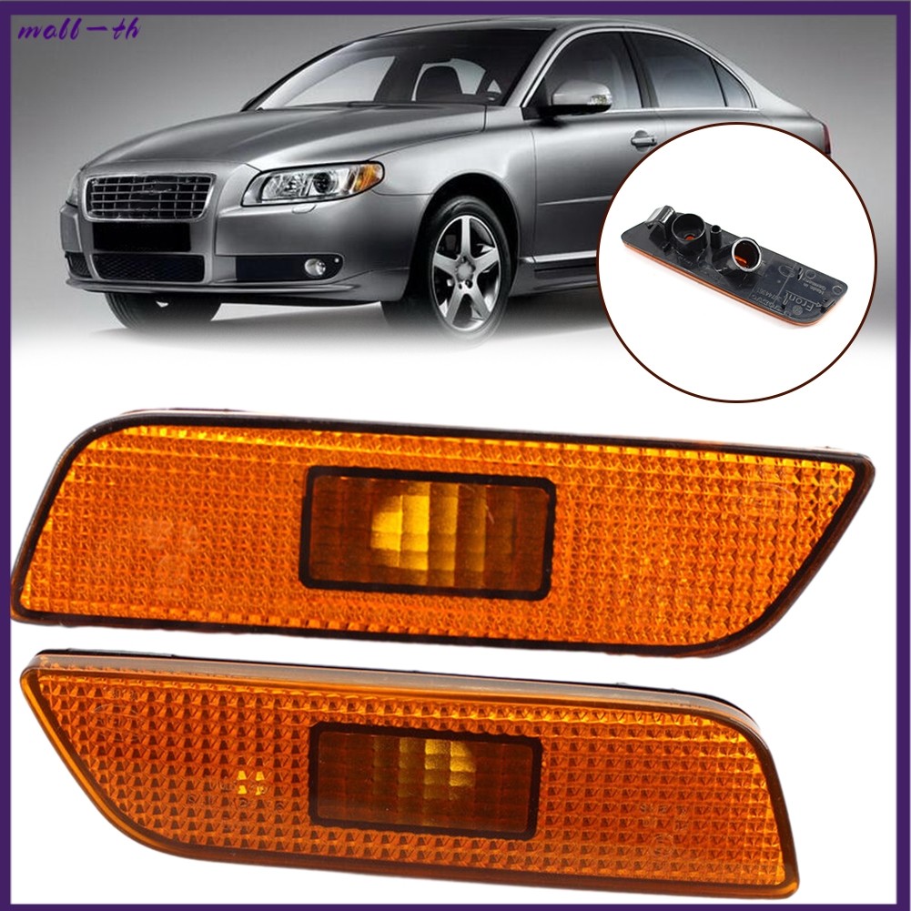 [mall-th] สําหรับ S80 1998-06 Rh Side Front Bumper Turn Signal Stop Light 9080192อีอี