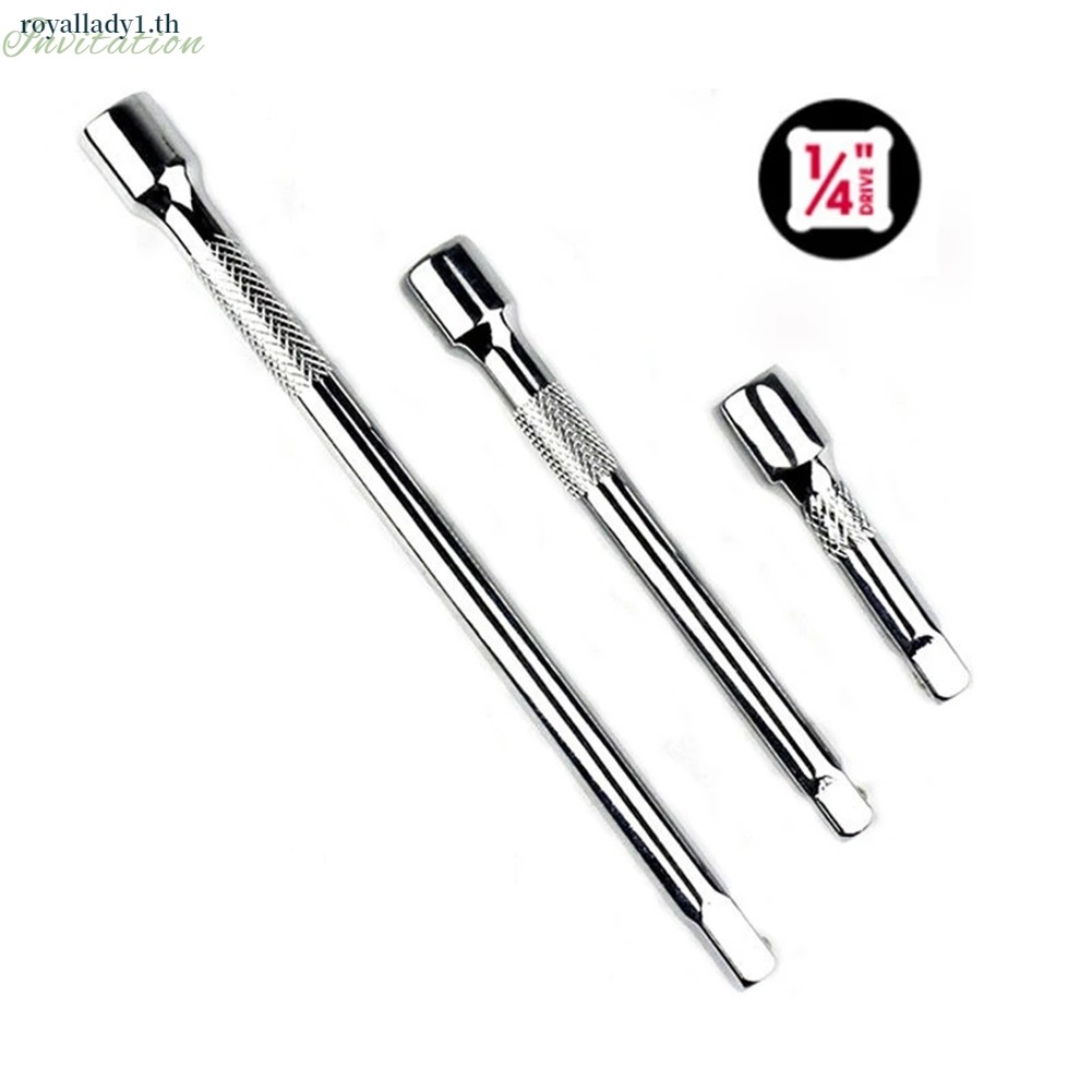 kc1 1 PC 50/100/150 มม.ยาว Extension Bar 1/4 ไดรฟ์ Ratchet Socket Extender เครื่องมือมือ