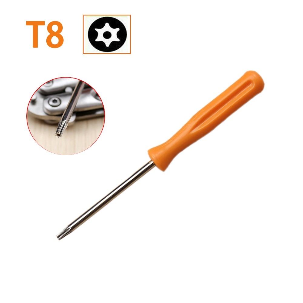 Torx T8 เครื่องมือไขควงเปิดความปลอดภัยสําหรับคอนโซลไขควงพิเศษ