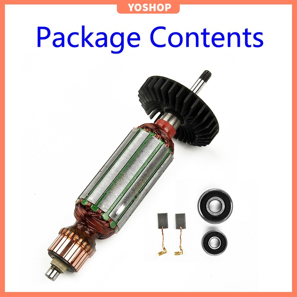 Armature Rotor สําหรับเครื่องบดมุม MAKITA 9556 957 9558 9556NB 9556HN 957NB