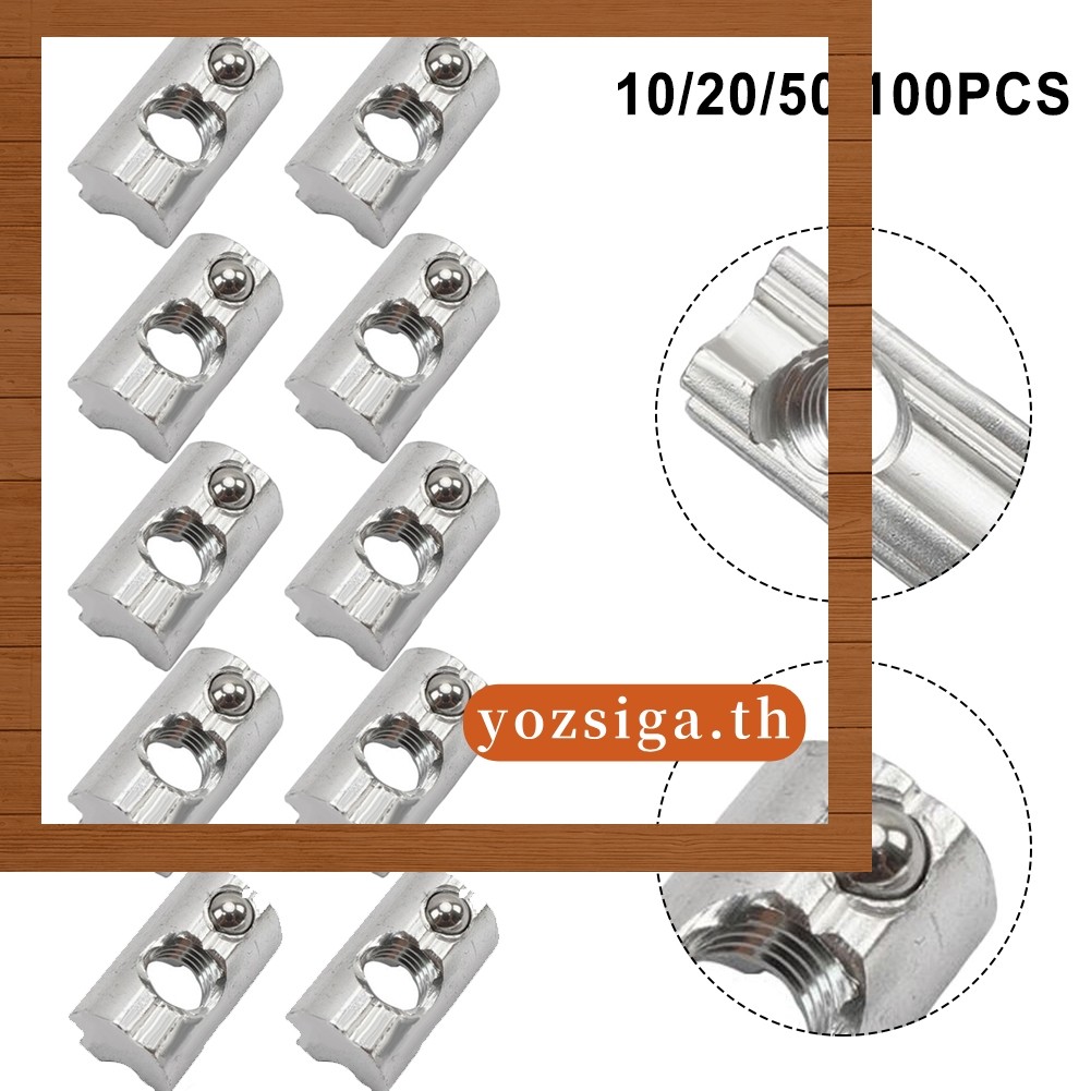 Clearance Priceบล็อกเลื่อนอลูมิเนียมพร้อมลูกสปริงสแตนเลส Solar M8 เกลียว A13x22mm