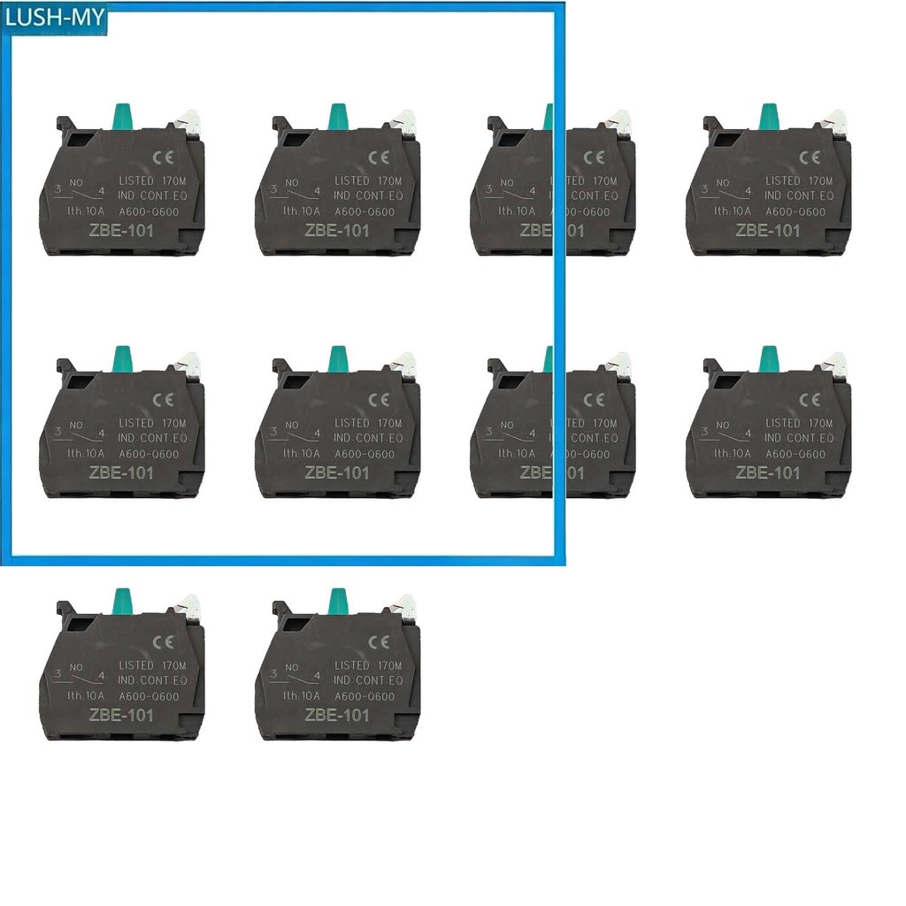 2.9 10PCS บล็อกเดี่ยวสกรู clamp terminal silver alloy ZBE101/ZBE-102