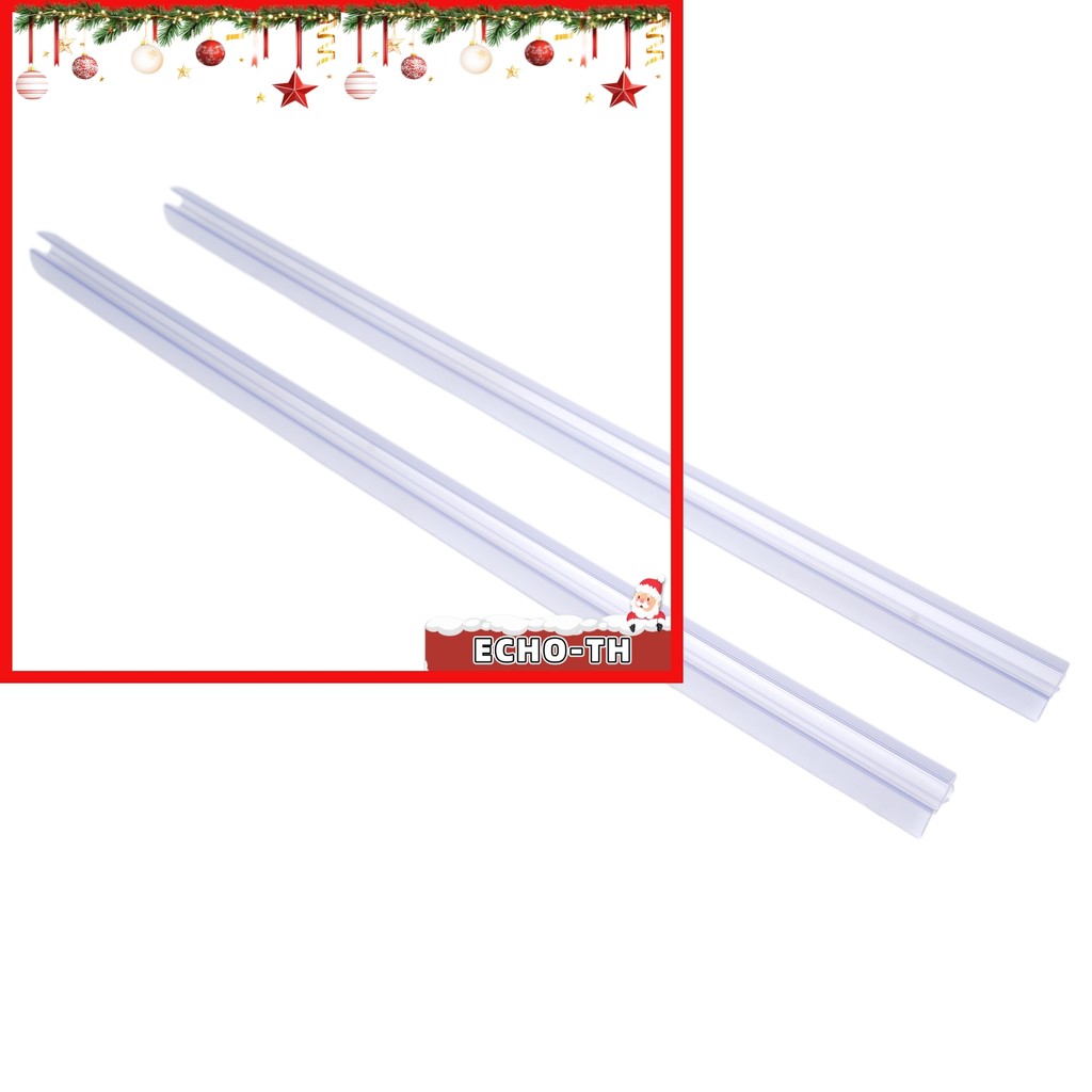 เรือในระหว่าง CNY Holiday2-Pack Shower Door Bottom Seal Sweep for Frameless Glass Rail