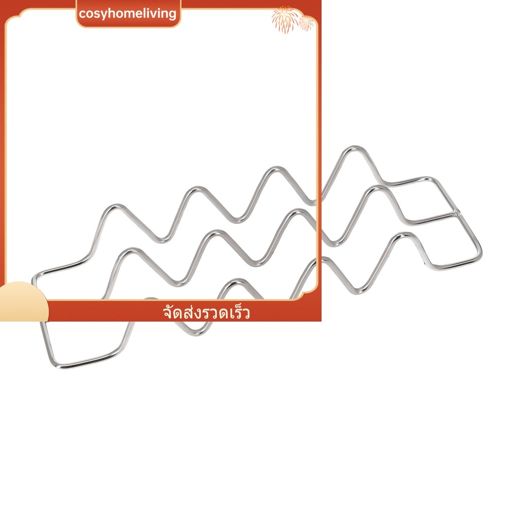 [ในสต็อก] Taco Holder Stand ถาด Taco สแตนเลส ถาด Taco ใช้ถาดอบเปลือก As❀