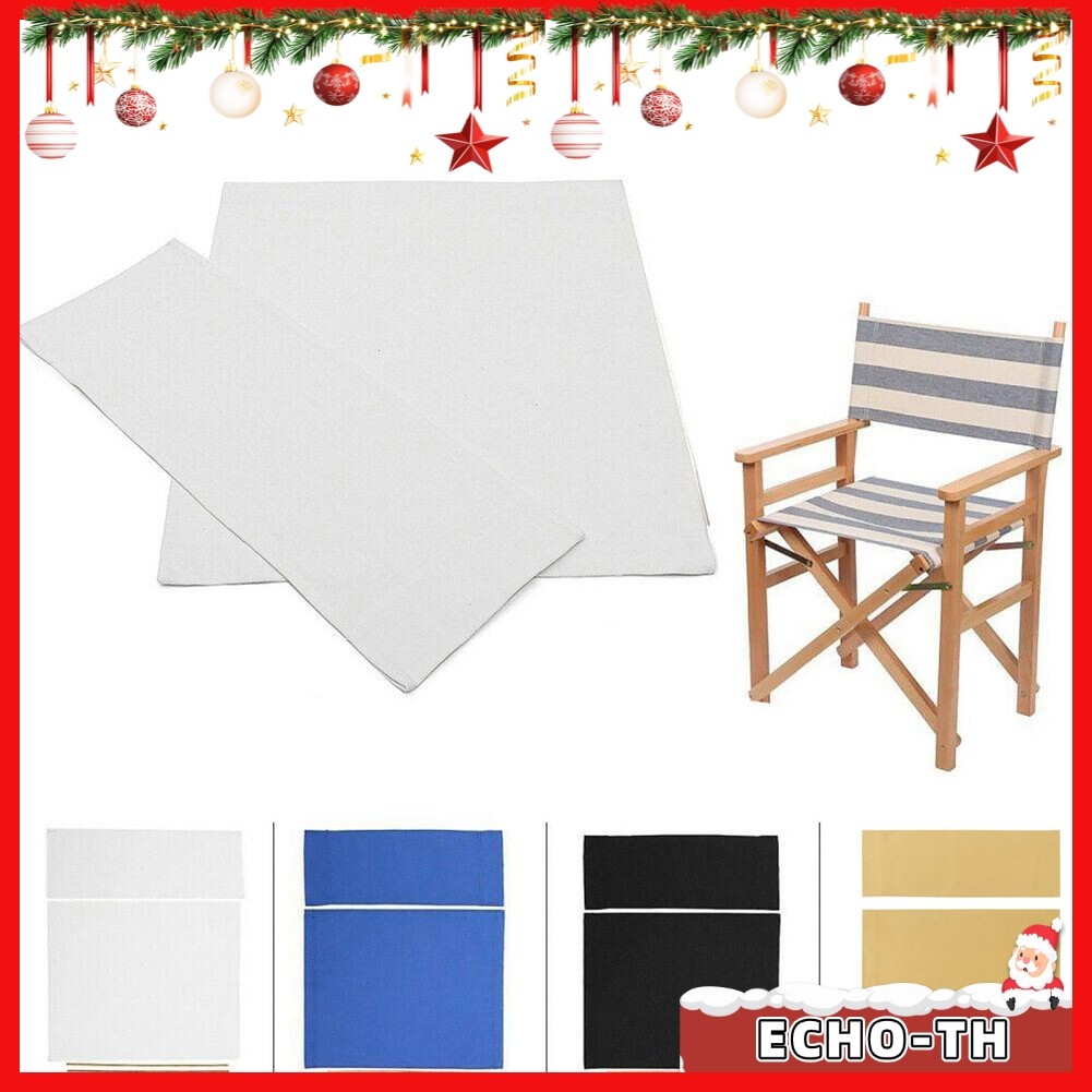 จัดส่งในระหว่าง CNY Holiday Washable Chair Seat Covers Kit Director Chair Seat Replacement Canvas Co