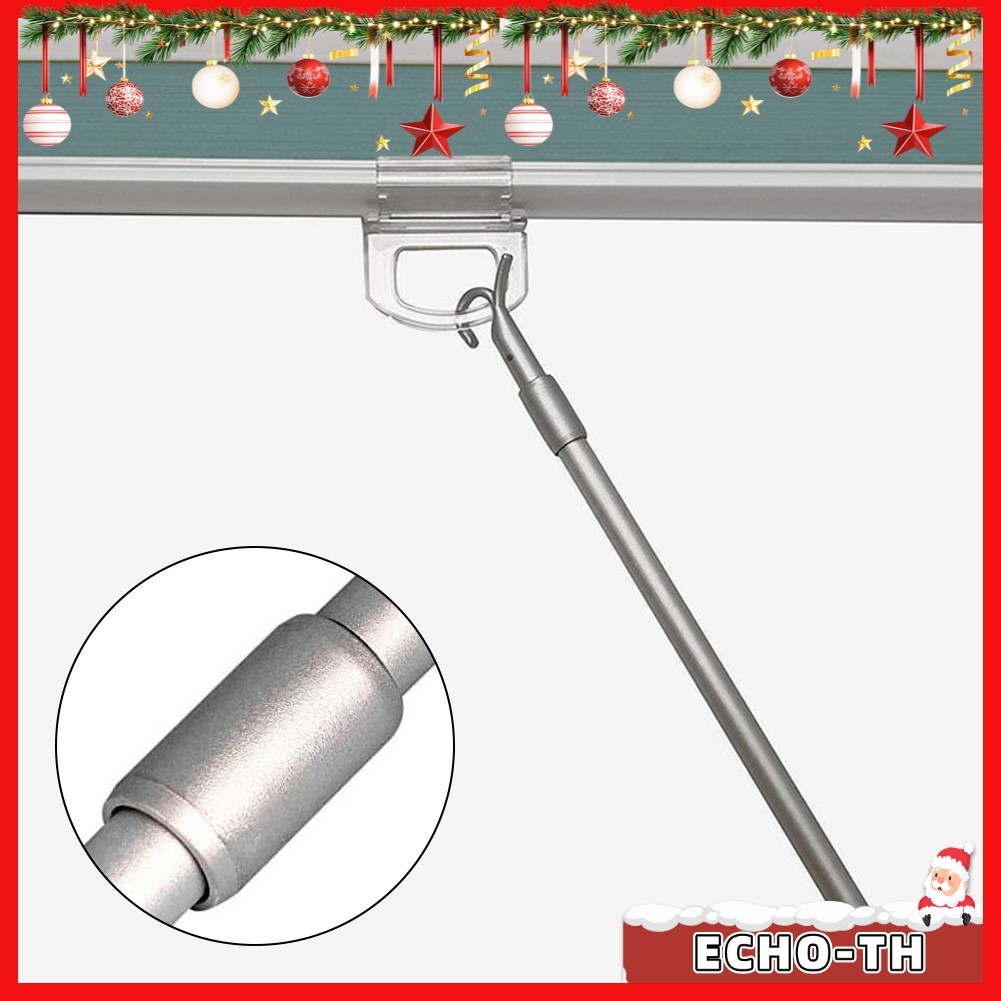 จัดส่งในระหว่าง CNY Holiday Curtain Pull Rod 33 ถึง 60 ซม. Telescopic Rod หลังคาสําหรับหน้าต่างเปิดเ