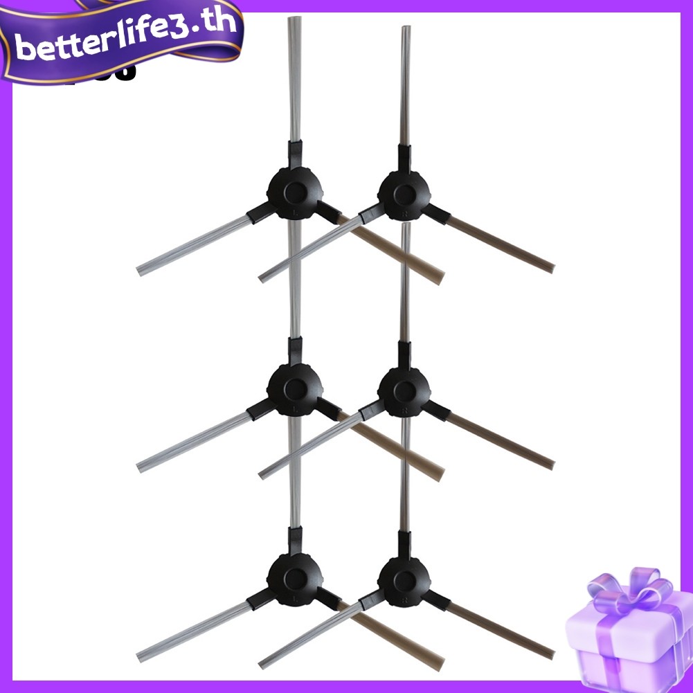 BETLmate6 ชิ้นแปรงด้านข้างสําหรับ i380, สําหรับ i30,H38, i70,i780,i980,H78,H58 เครื่องดูดฝุ่นหุ่นยนต