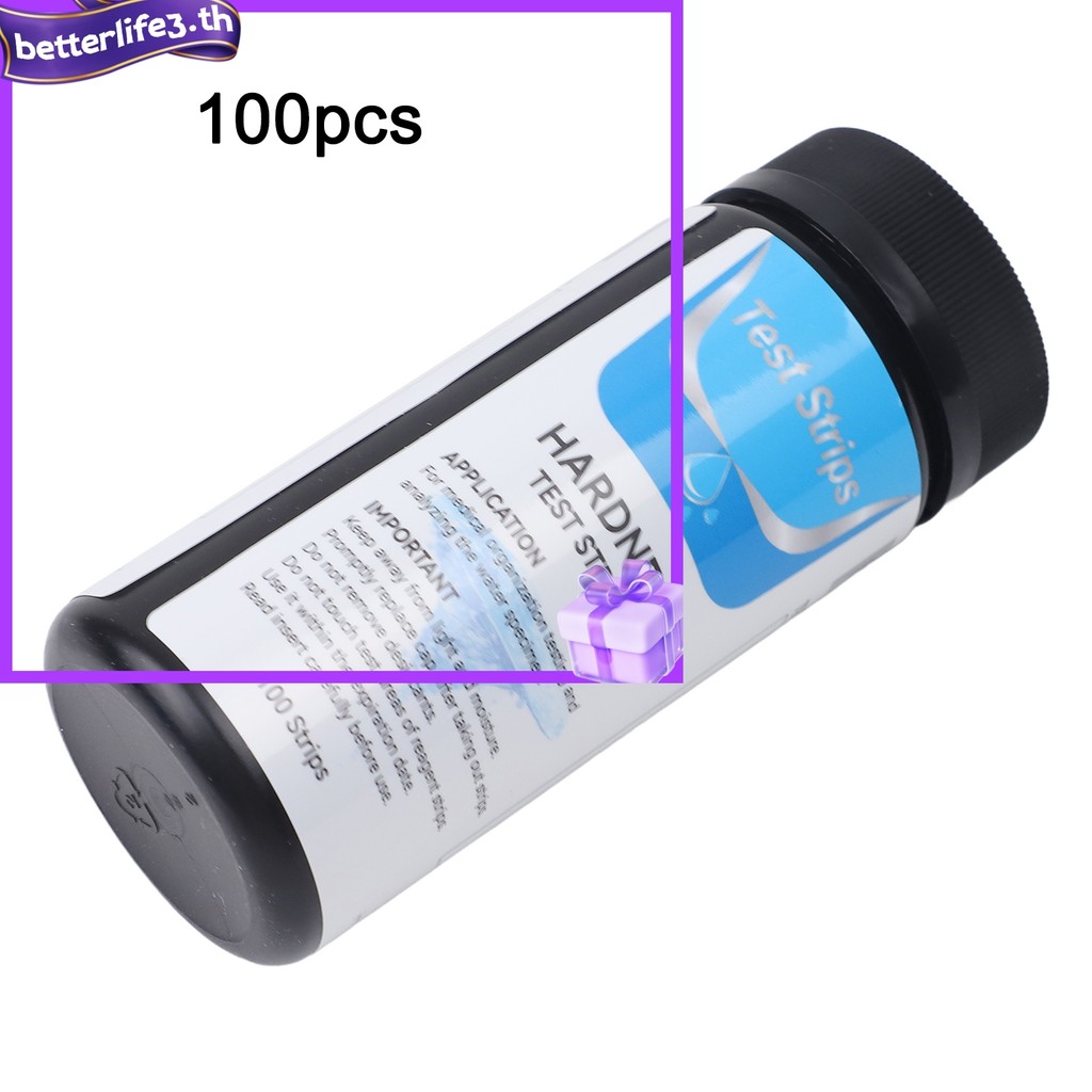 BETL100PCS Water Total Hardness Test Strips Quick and Easy Test Kit 0-425 PPM