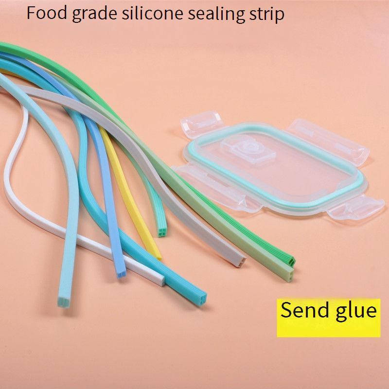 ฝาปิดกล่องข้าว ยางซิลิโคน กันเชื้อรา กล่องข้าว กล่องอาหาร กล่องเบนโตะ กล่องใส อาหารเวฟ เก็บอาหาร ใส่