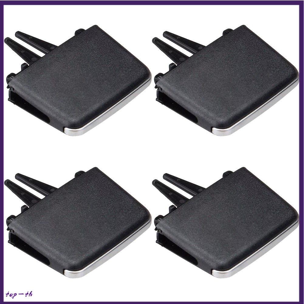 ❤️4PCS ด้านหน้า A/C Air Vent Outlet Tab คลิปชุดซ่อมสําหรับ BMW 3 Series E90 E91 E92
