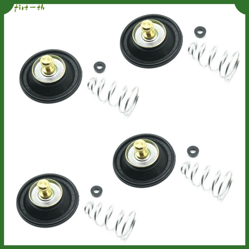 ❤️4x สําหรับ Honda CB400T GL500 GL1100 คาร์บูเรเตอร์ Air ตัด-ปิดวาล์วไดอะแฟรมฤดูใบไม้ผลิ