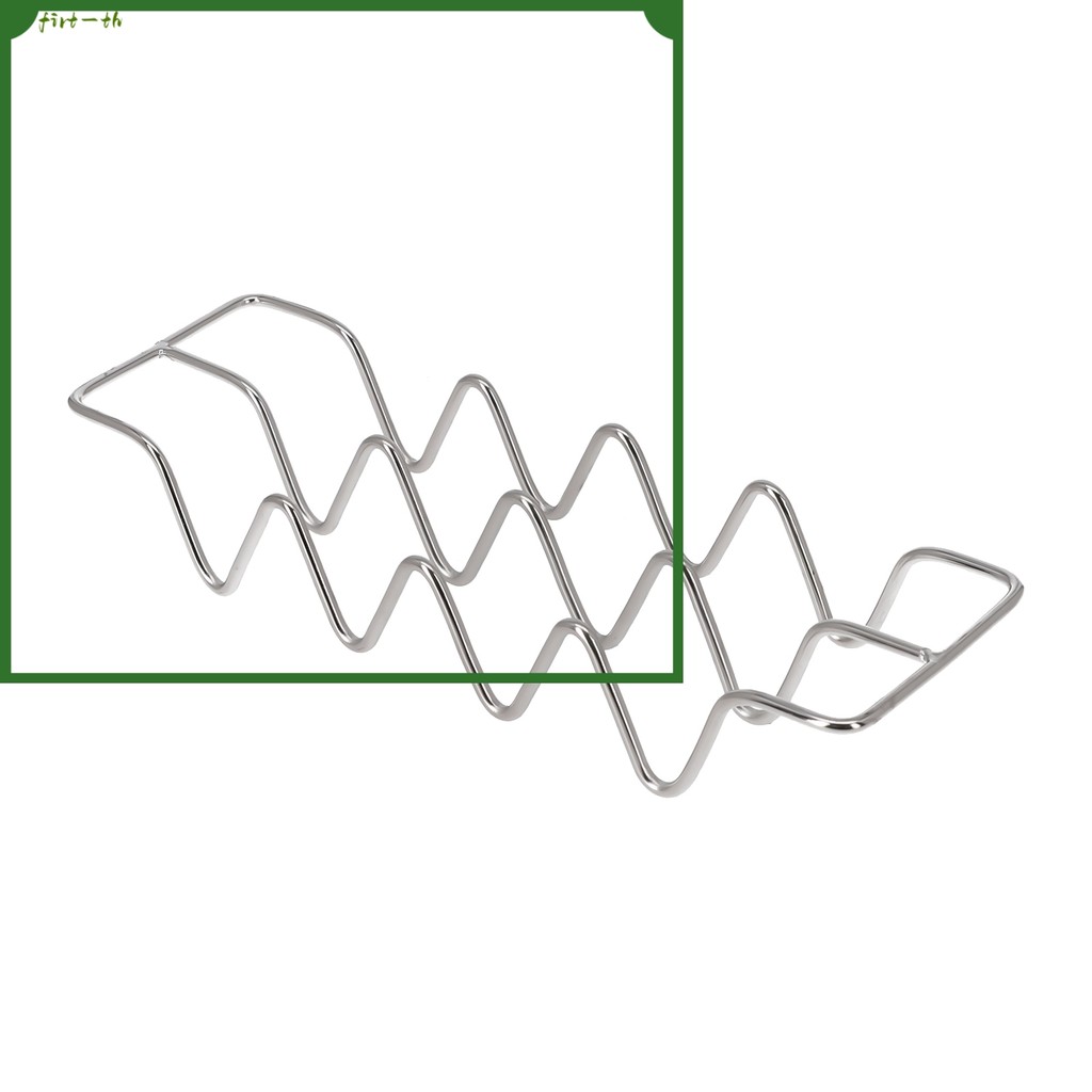 ⭐ ราคาล้างสต็อก⭐Taco Holder Stand ถาด Taco สแตนเลส ถาด Taco ใช้ถาดอบเปลือก As