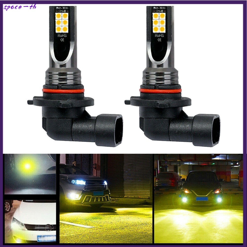 ❤️2x 9006 HB4 108W หลอดไฟ LED หมอก 3000K Golden Yellow หมอกโคมไฟ 20000LM super