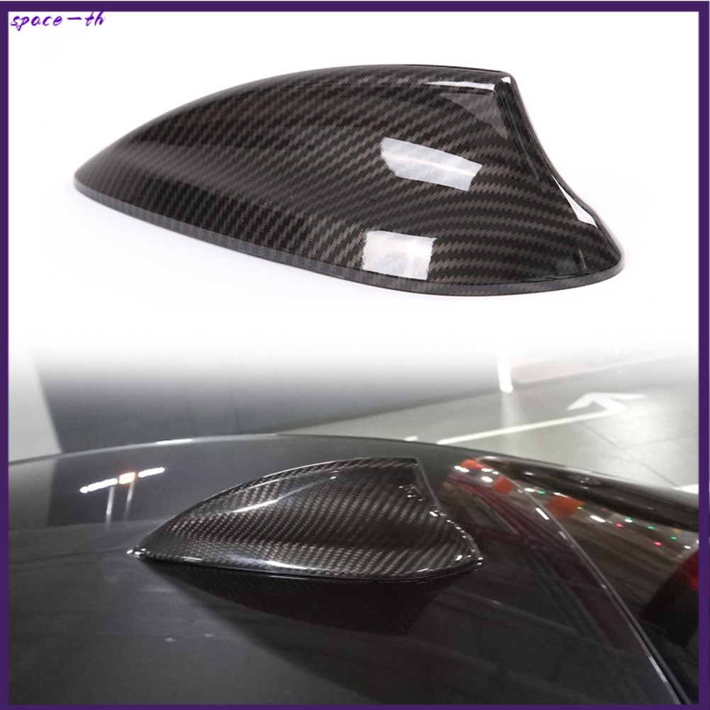 ❤️คาร์บอนไฟเบอร์ Fin Antenna Cover Fit สําหรับ BMW F22 F23 F30 F32 M2 สําหรับ M3 G30