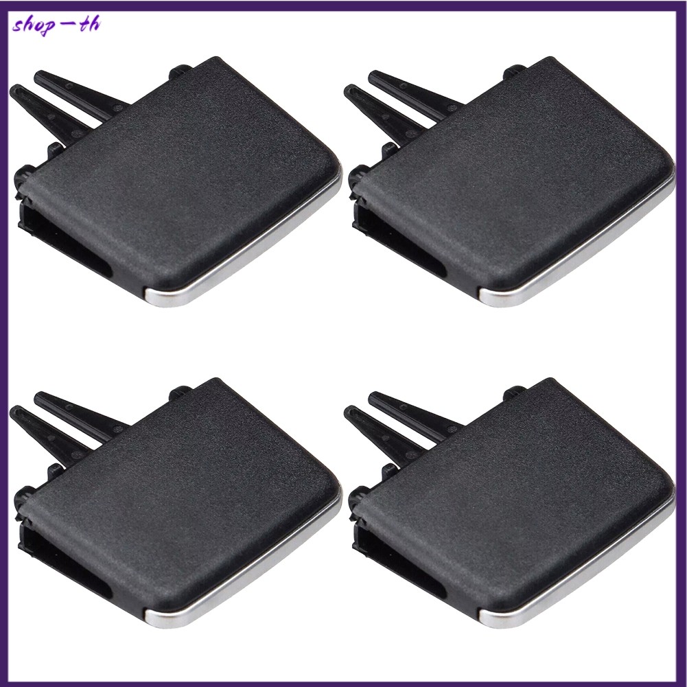 ❤️4PCS ด้านหน้า A/C Air Vent Outlet Tab คลิปชุดซ่อมสําหรับ BMW 3 Series E90 E91 E92