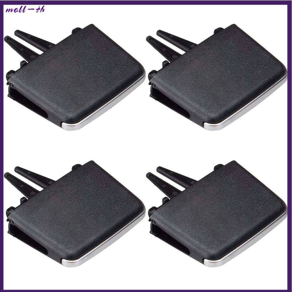❤️4PCS ด้านหน้า A/C Air Vent Outlet Tab คลิปชุดซ่อมสําหรับ BMW 3 Series E90 E91 E92