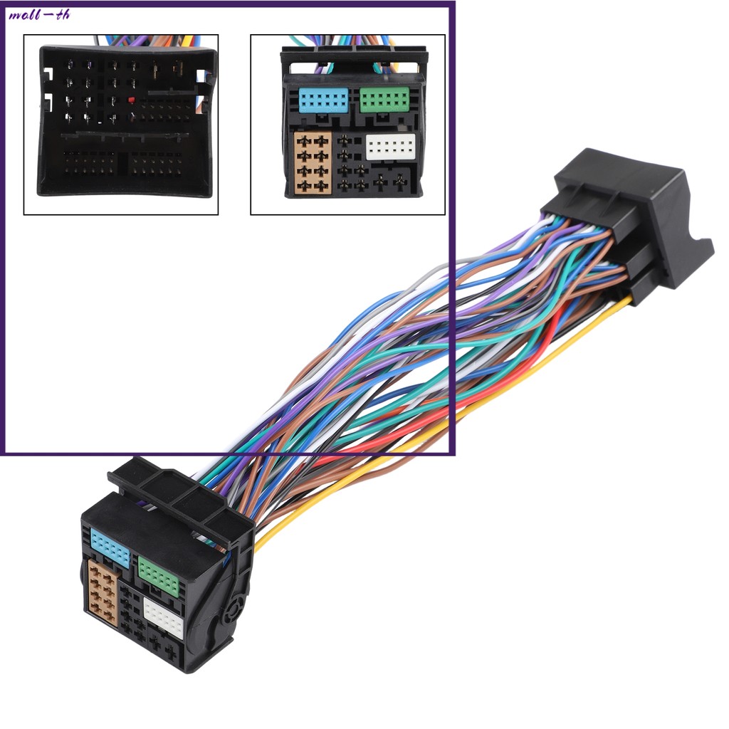 ❤️23 ซม.MQB สาย 52 Pins สําหรับ A4 สําหรับ A6 สําหรับ Skoda ที่นั่งสําหรับกอล์ฟ 7 MK5 MK6
