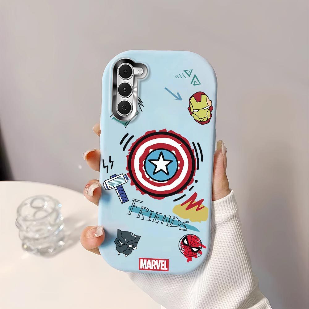 สําหรับ Tecno Spark 40 Pro Soft Original Liquid Silicone Casing เคสโทรศัพท์ Marvel