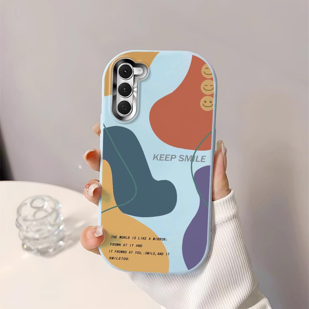 สําหรับ Tecno Spark 40 Pro Smile Case Soft Original Liquid Silicone Casing