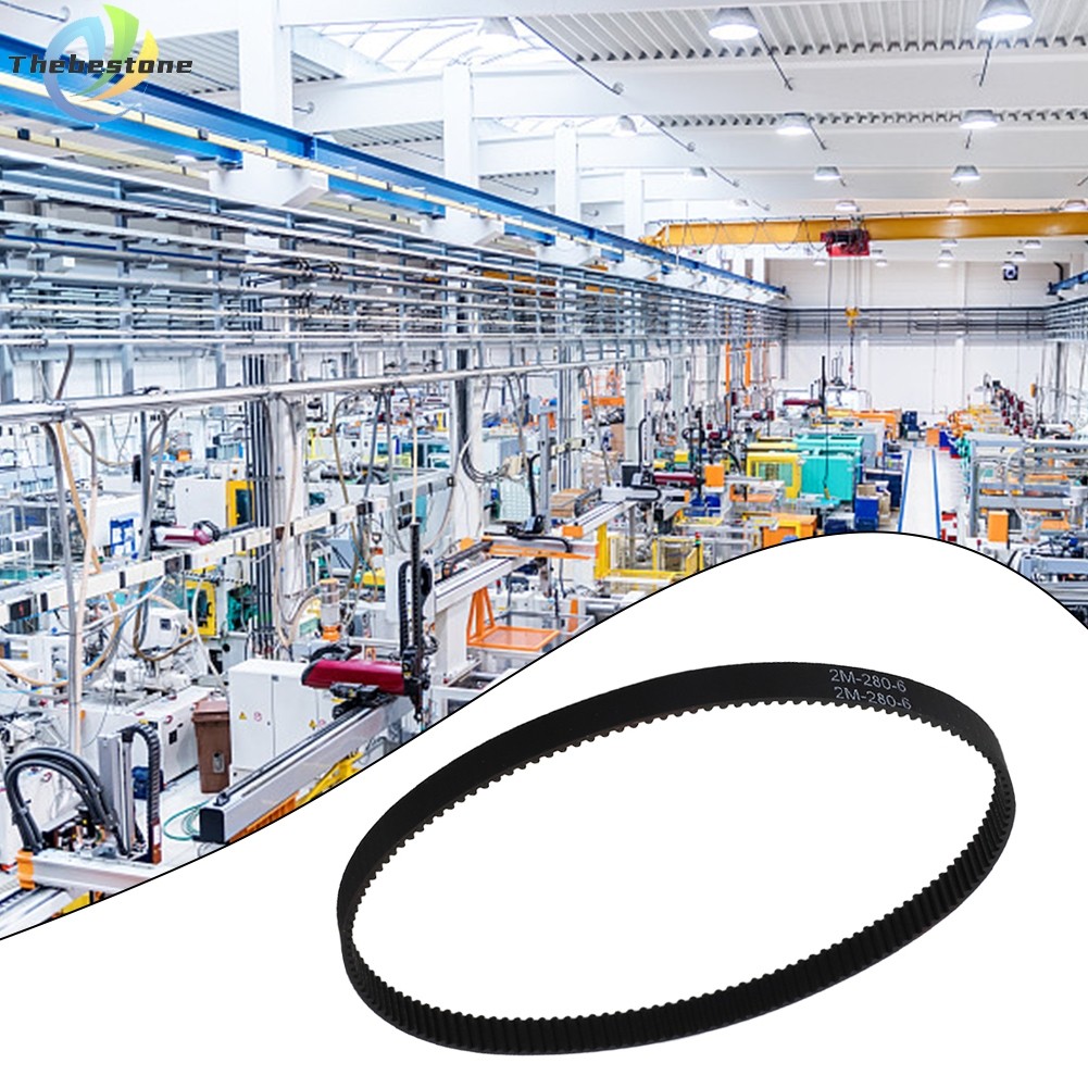 [THEBEST] 2GT Closed Loop Synchronous Timing Belt 2mm Pitch 6mm Wide 3D Pri nter Pulley