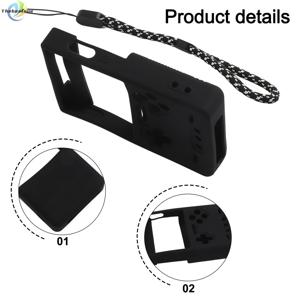 [THEBEST] เคสซิลิโคนสําหรับ TRIMUI BRICK : Soft, Anti-Scratch for Protection Case