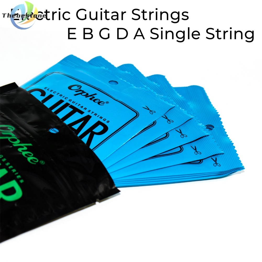[THEBEST] สายกีตาร์ไฟฟ้า Orphee EBGDA Single String Super Light Gauge 009-042