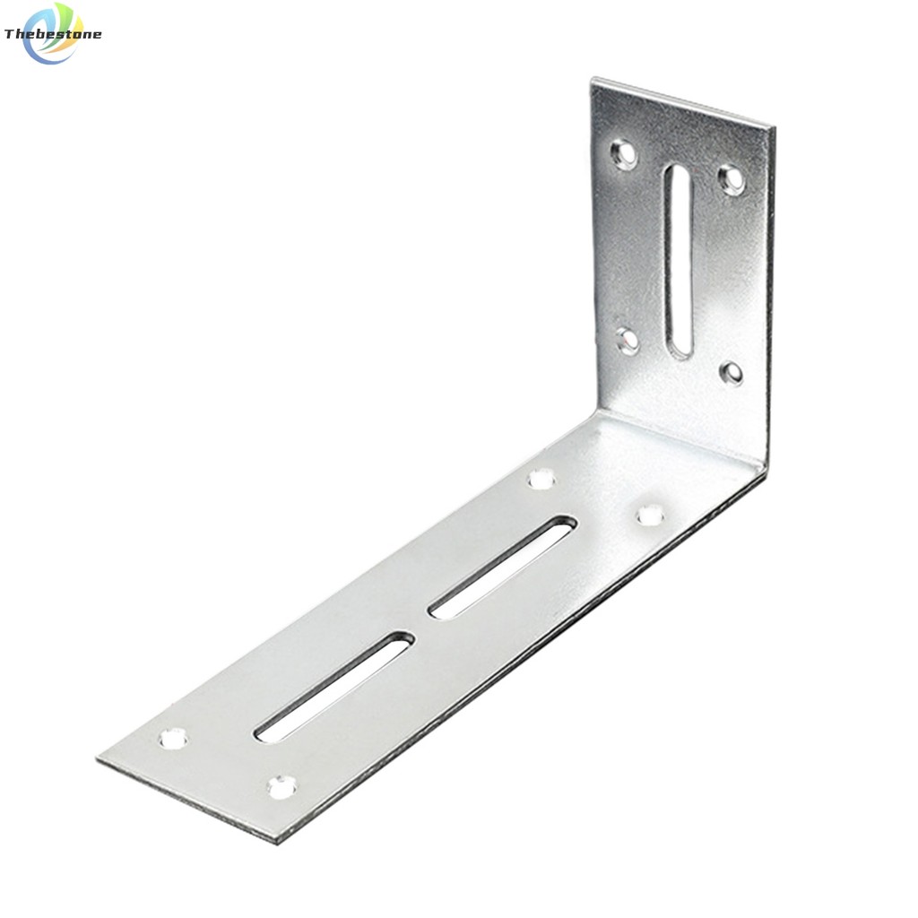 [THEBEST] 1 ชิ้น Heavy Duty Industrial L Shape Adjustable Corner Shelf Brackets