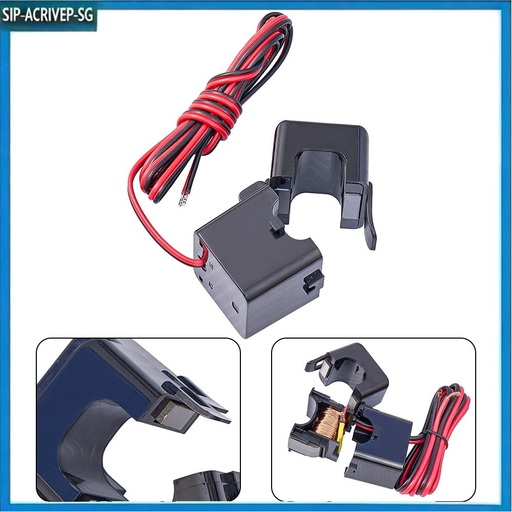 SIP 1PCS Miniature Split Ferrite Core Clamp Current Sensor Current Transformer Clamp