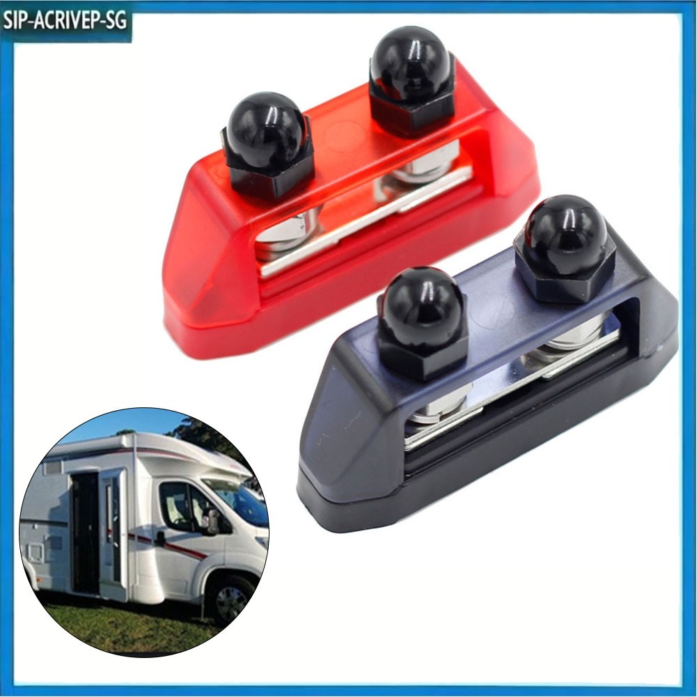 SIP Premium 12V Busbar Terminal M10 Battery Power Terminal 200A Distribution Block