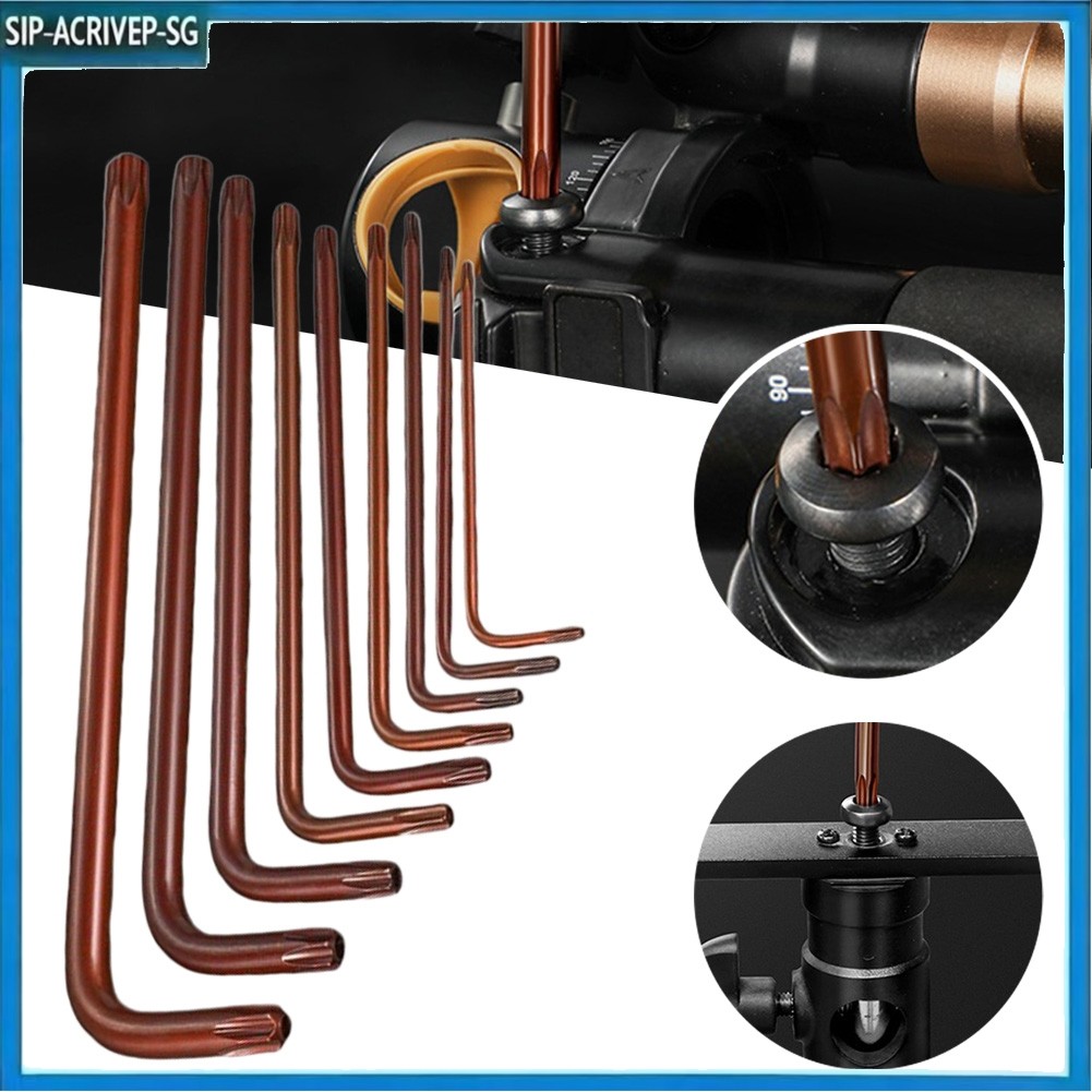 SIP 2PCSสําหรับT30 T27 สําหรับT20 สําหรับT25 สําหรับT10 สําหรับT15 Double-End 2-wayสําหรับTorxไขควงป