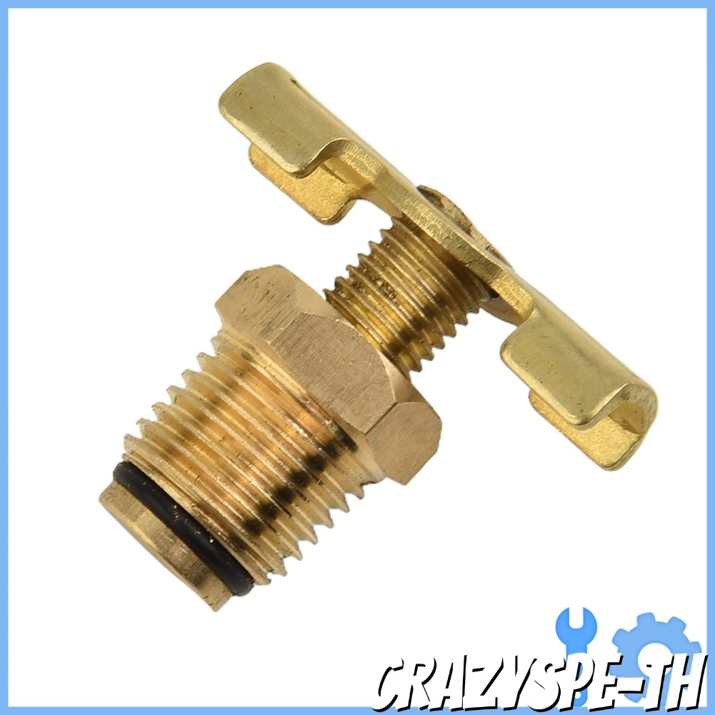 CRAZYSPEAir Compressor Tank 1/4" สําหรับ BSP Drain Valve/tap/drain Cock พร้อม T-handle