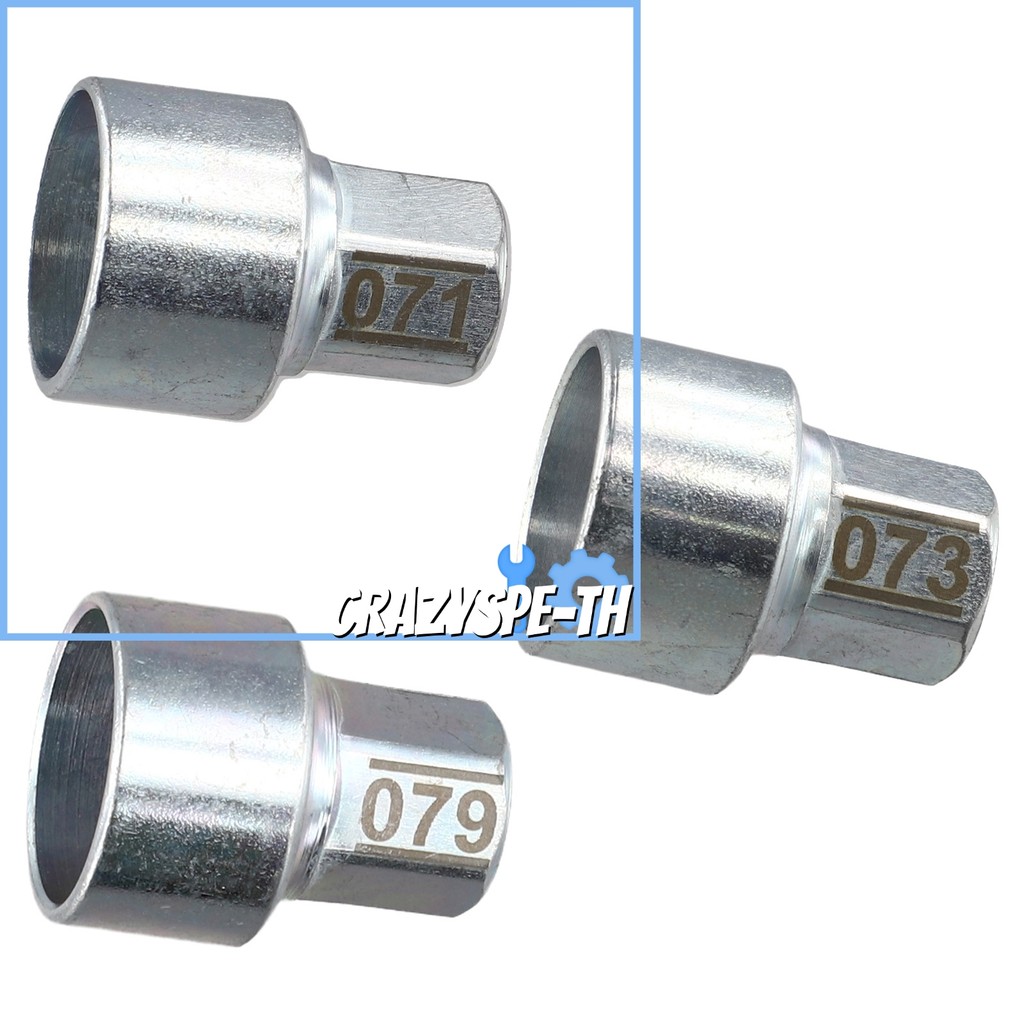 CRAZYSPEFor BMW สําหรับ MINI Anti-Theft ล็อคล้อขอบล็อค Key Nut 71 73 79