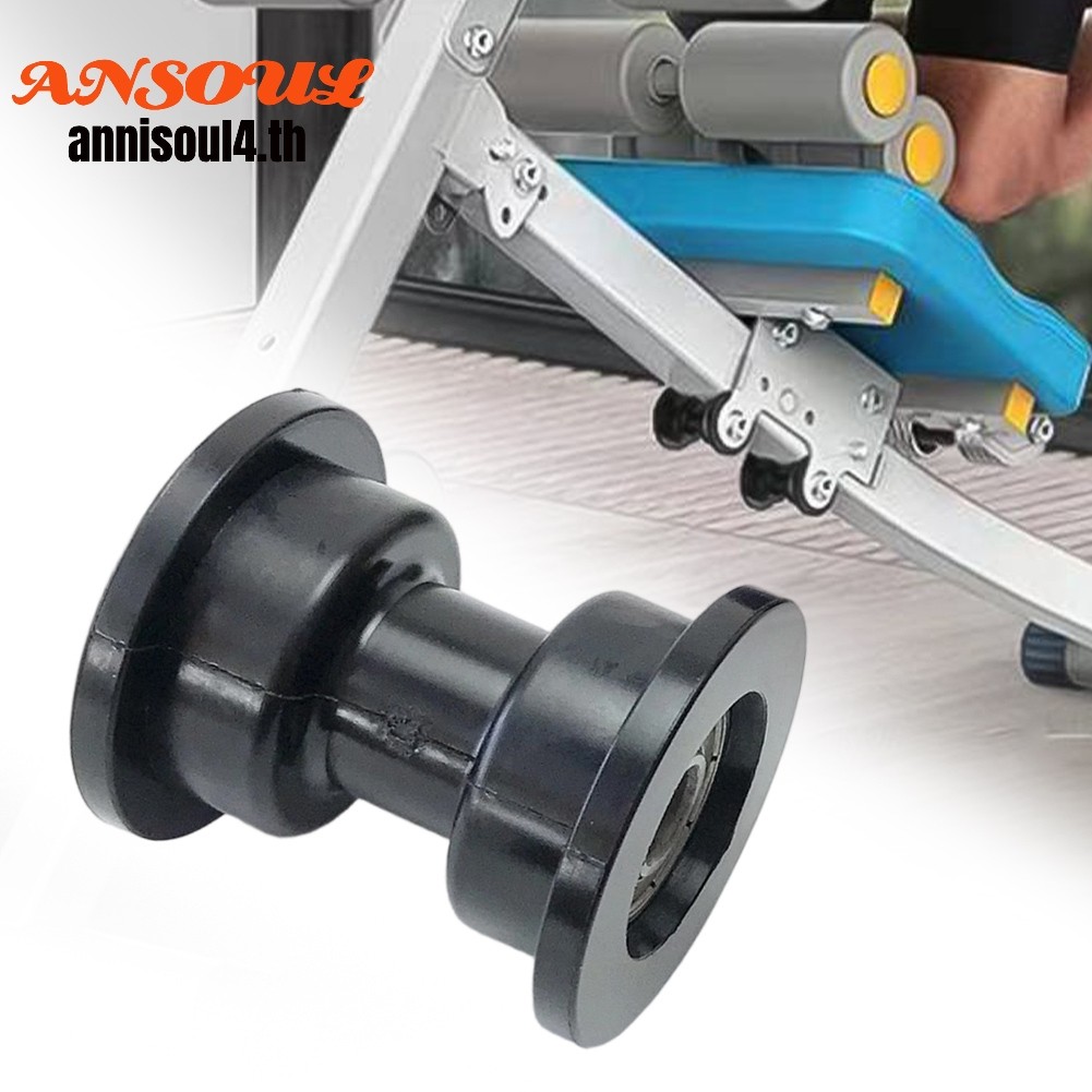 เครื่องออกกําลังกายหน้าท้อง Roller Rowing Machine สําหรับ 1.5 นิ้ว Square Tube Guide