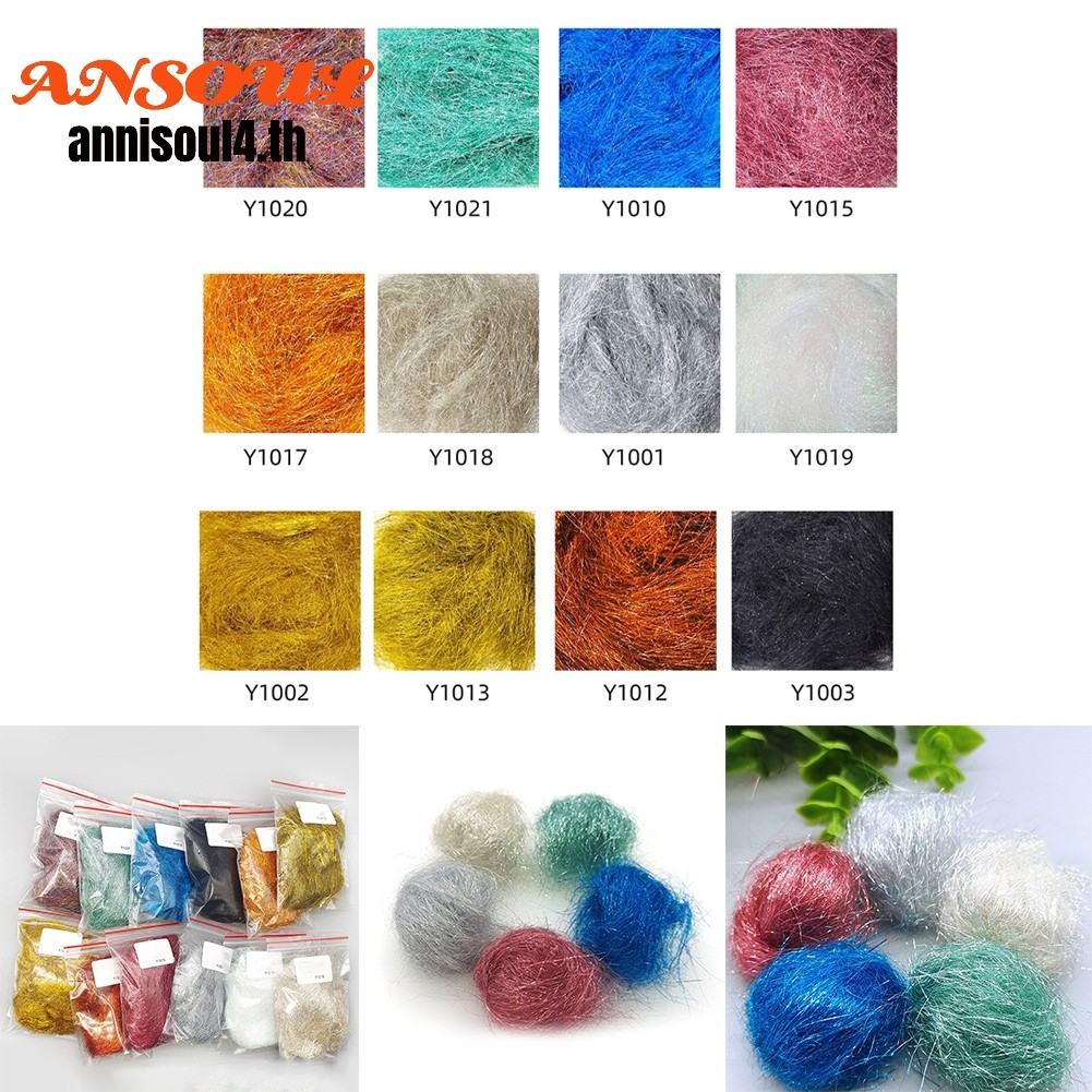 Fly Tying Fly Fishing Tying วัสดุ Ultra-fine Soft Fly Fishing Tying วัสดุ