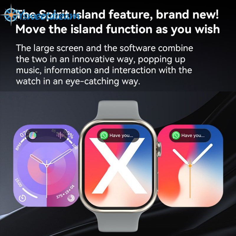 [SWTDRM] 2024 Watch 10 max Smart Watch ผู้ชายผู้หญิงเสมอบนจอแสดงผลนาฬิกาสปอร์ต NFC