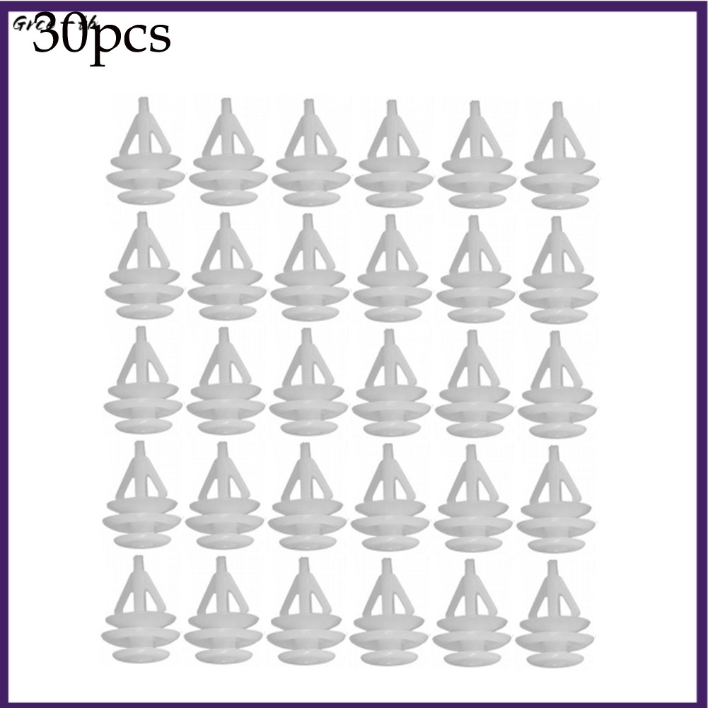 ❤️สําหรับ Acura 91566-SP0-003 แผงประตูฝาหลังคลิป 30 ชิ้น [grce-th]