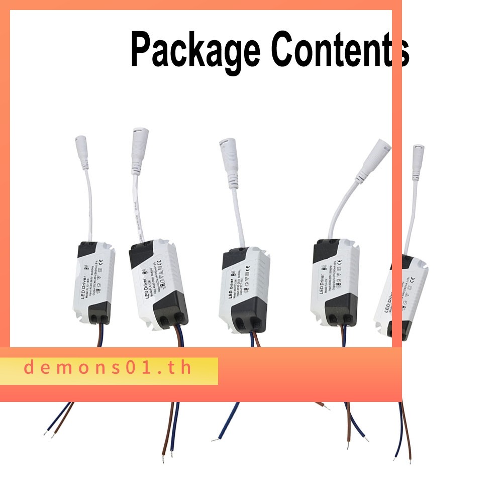 DEMN แผง LED Driver คงที่ 3W 6W 12W 18W 24W DC LED Power Supply