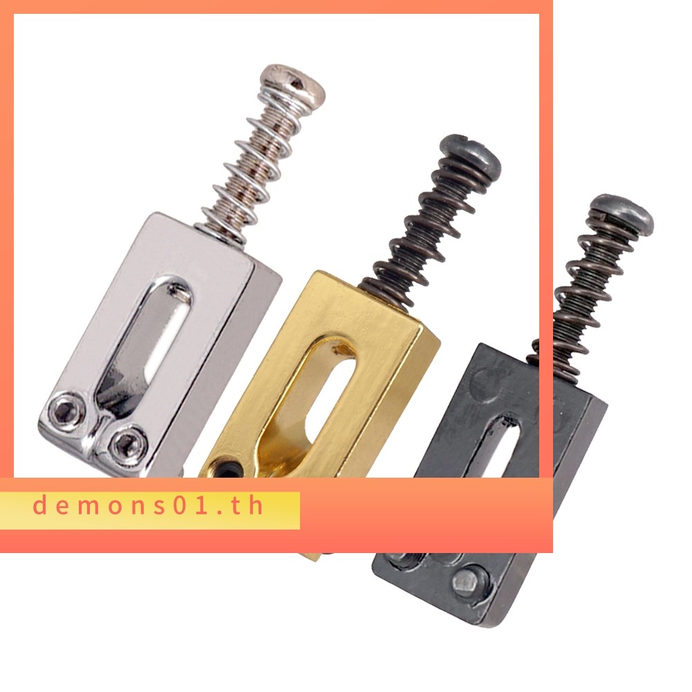 DEMN10.5 มม.สะพานอานกีตาร์ Tremolo Bridge Saddle สําหรับ Strat TL กีตาร์ไฟฟ้า