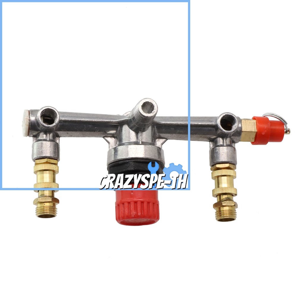 ในสต็อกAir Compressor Switch Bracket Air Pressure Safety Valve Pump Parts
