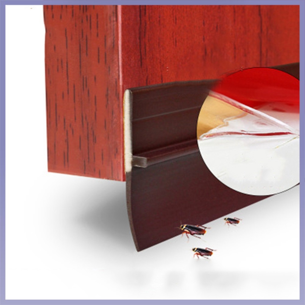 ราคาต่ําสุดUnder Door Sweep Weather Stripping Soundproof Rubber Bottom Seal Strip