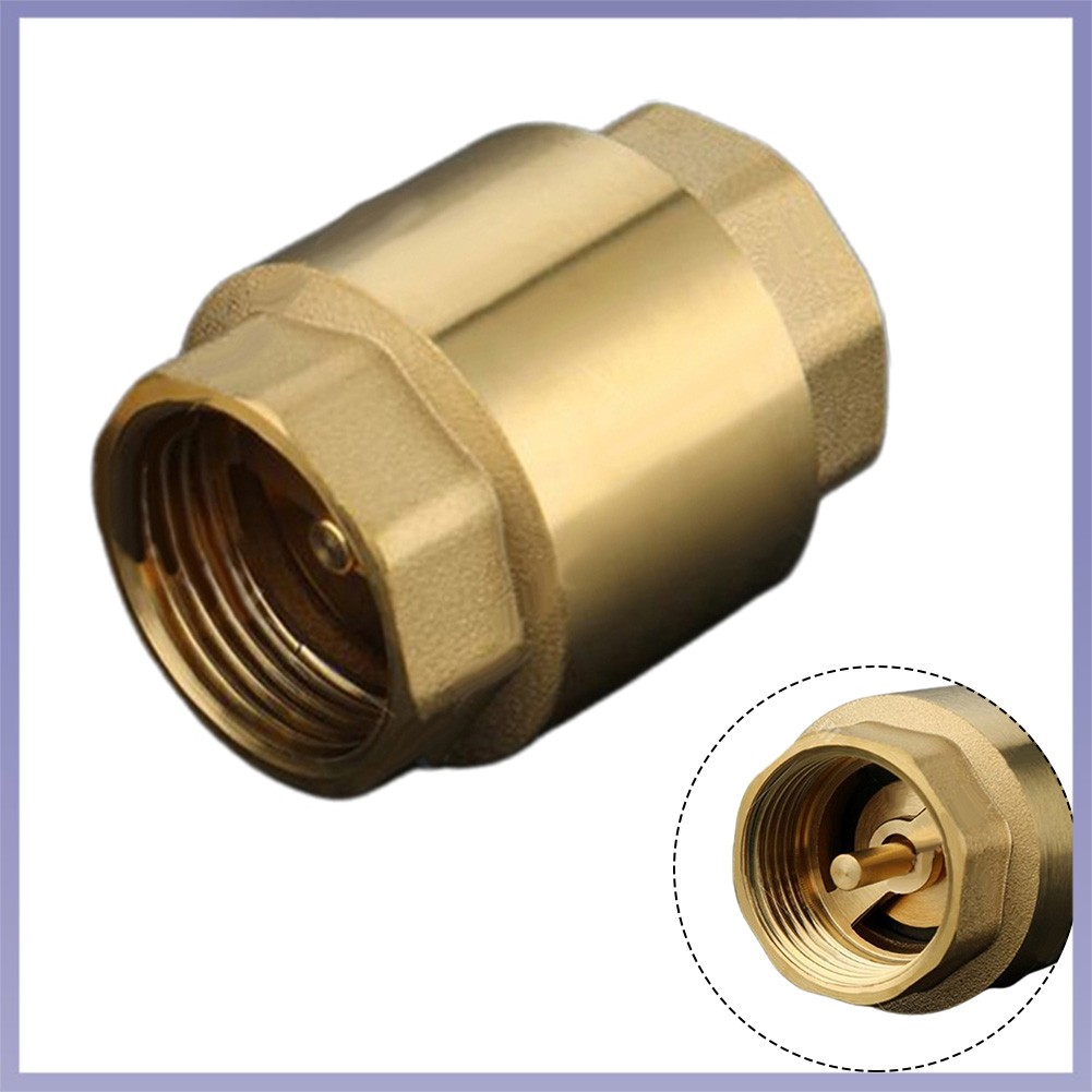 ราคาต่ําสุดCheck Valve Made Of Check Valve Brass 1/2 3/4 1 นิ้ว Intensification