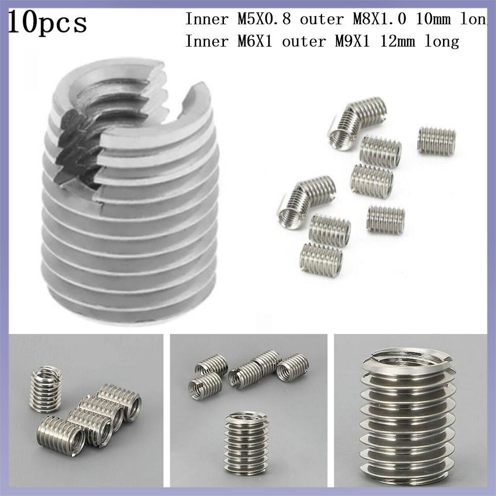 ราคาต่ําสุด อะแดปเตอร์เกลียว 10 ชิ้น - M8/M9 Male to M5/M6 Female - เครื่องลดเกลียว
