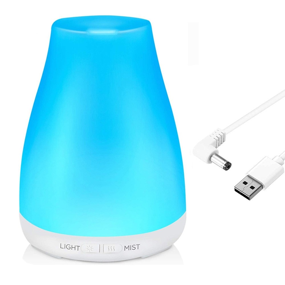 Clearance Price100ml Essential Oil Diffuser Humidifier 7 LED Aroma Mist[grce-th]