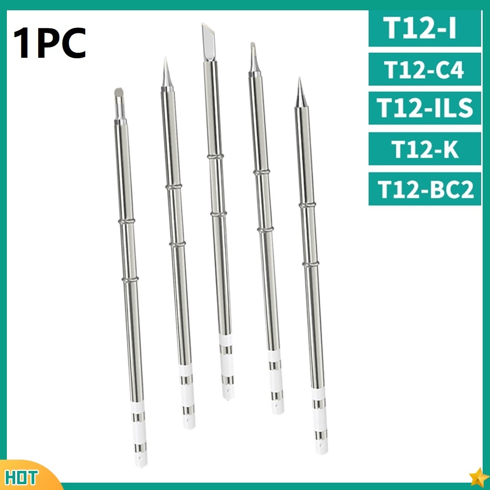 JELLYT12 เคล็ดลับหัวแร้งสถานีบัดกรีหัวแร้งไฟฟ้า ILS/K/I/BC2/C4