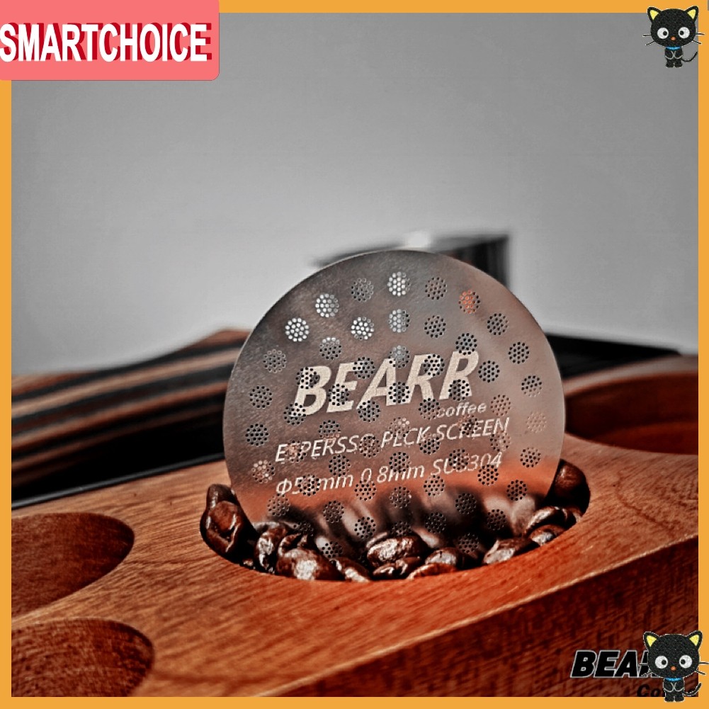 SMARTCHOICEEspresso Puck Screen 0.8MM Coffee Filter Screen 51 53 58mmfor Portafilter Basket❀