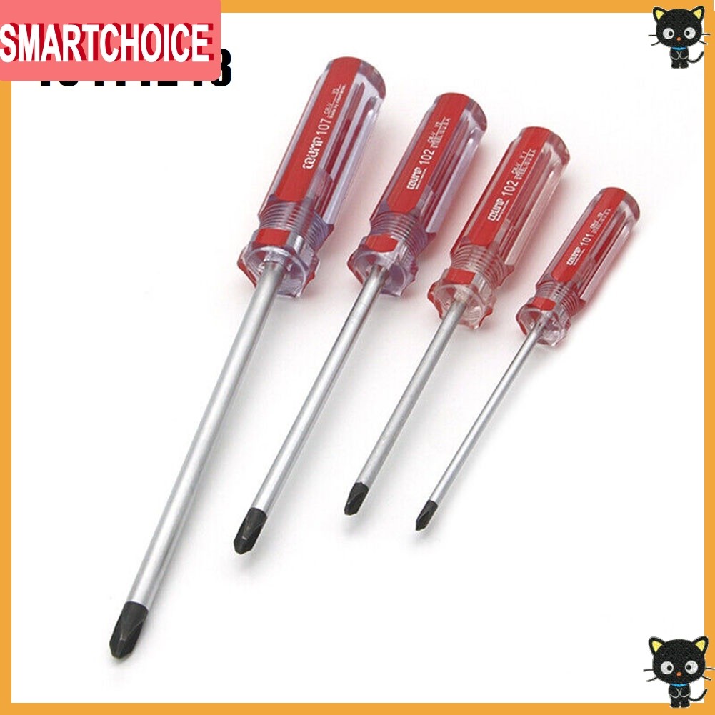 SMARTCHOICE4pcs Y-รูปไขควงชุดลื่นแม่เหล็กTri-wingไขควงY0 Y1 Y2 Y3❀