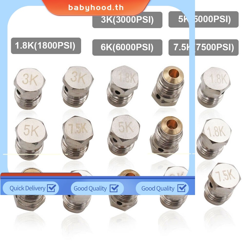 BABYHOODPCP สําหรับ HPA/CO2 Tank Regulator Valve Burst Disk 1.8K , 3K , 5K , 6K, 7.5K