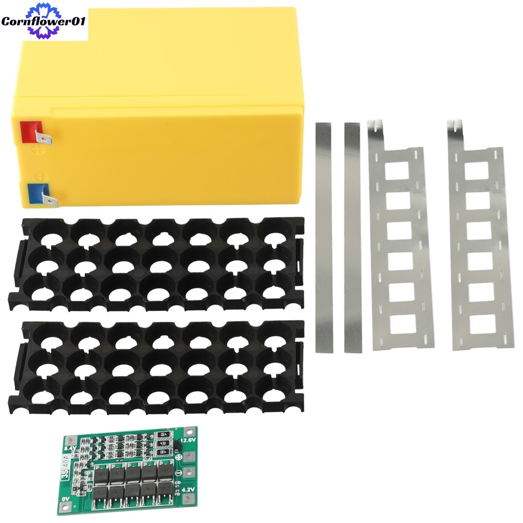 [COFW] 12V 7Ah Battery Case Holder Fit 18 650 Cells 3*7 Nickel Strip Storage Box