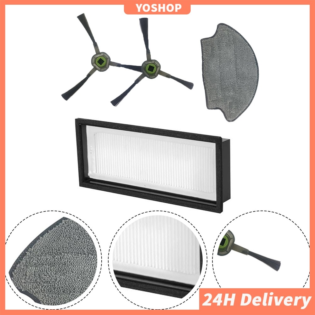 ⚡จัดส่งที่รวดเร็ว⚡กรองแปรงด้านข้าง Mop ผ้าสําหรับหุ่นยนต์สูญญากาศสําหรับสมาร์ท 2 สําหรับ ISWEEP 1705